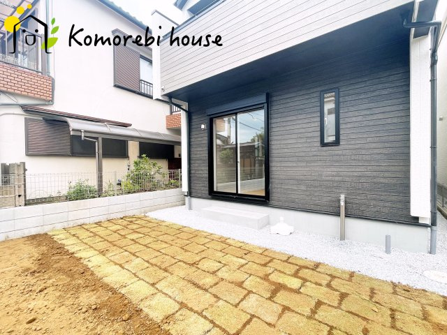さいたま市見沼区大谷　新築一戸建て　ブルーミングガーデン　02の庭|お庭で自由な時間を過ごせます