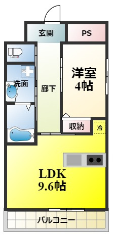 YFセントラルヒルズの間取り