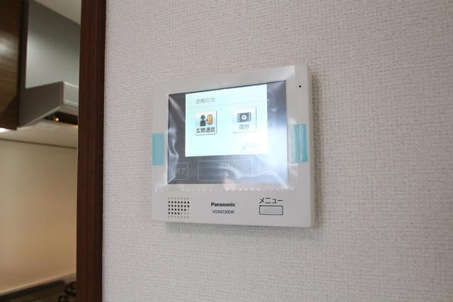 ファーストインプレスの設備|セキュリティ モニター付インターホン