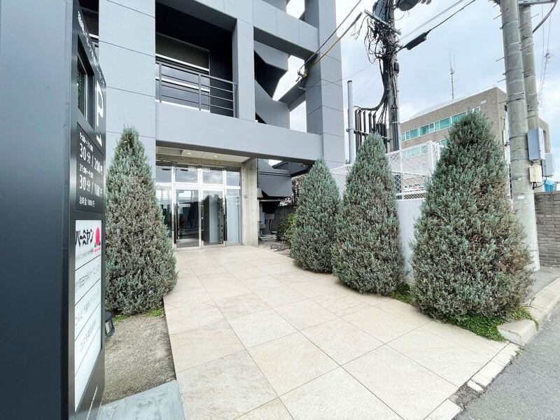 箱崎パルクのエントランス