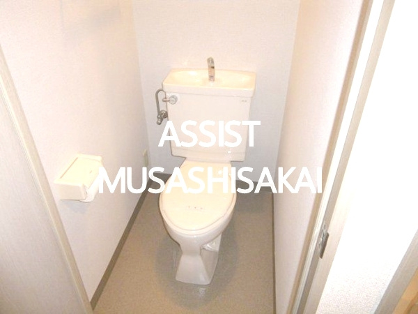 アローアイランドのトイレ