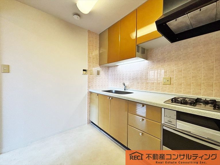 ステイツ住吉サンクチュアリ・スクエアのキッチン|緑が豊かな住吉川沿いの平坦な道のり！