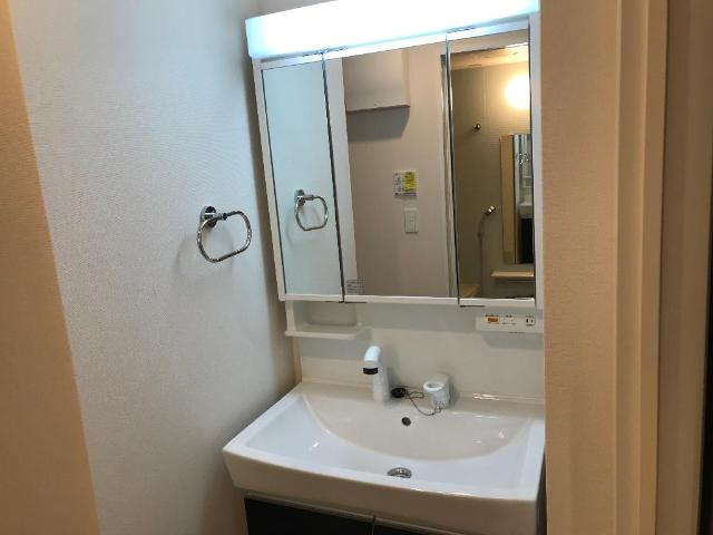 仮)福岡市南区野間新築マンションの洗面所|洗面（イメージ）