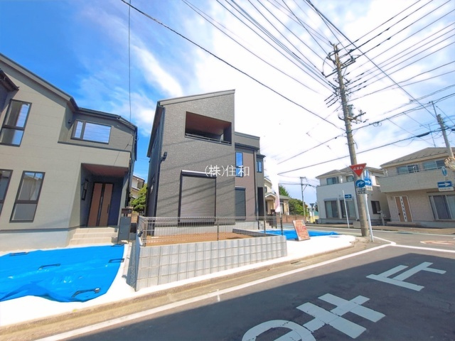 【新築分譲住宅】ふじみ野市元福岡第四の前面道路含む現地写真