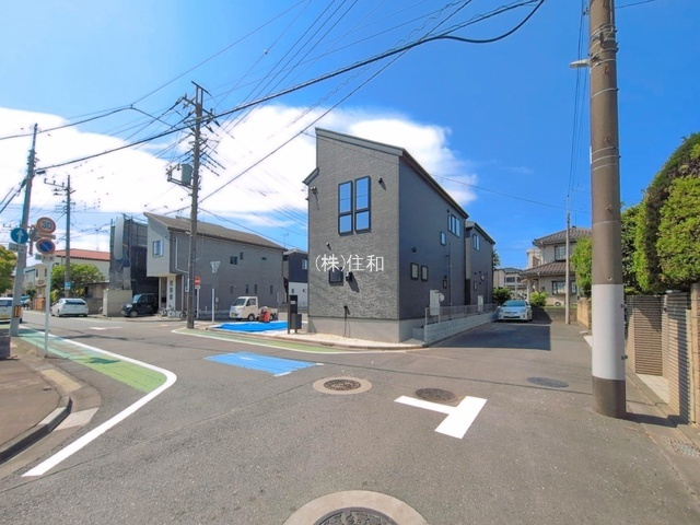 【新築分譲住宅】ふじみ野市元福岡第四の前面道路含む現地写真