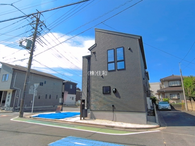 【新築分譲住宅】ふじみ野市元福岡第四の前面道路含む現地写真