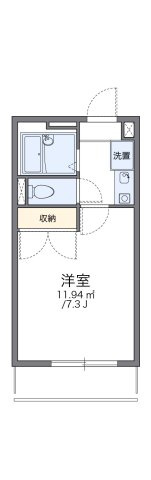 レオパレス葵第１の間取り