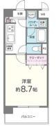 ディアコートハナテンの間取り