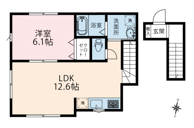 cuoreの間取り