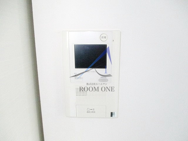 ZOOM恵比寿のセキュリティ|モニター付インターホンです。