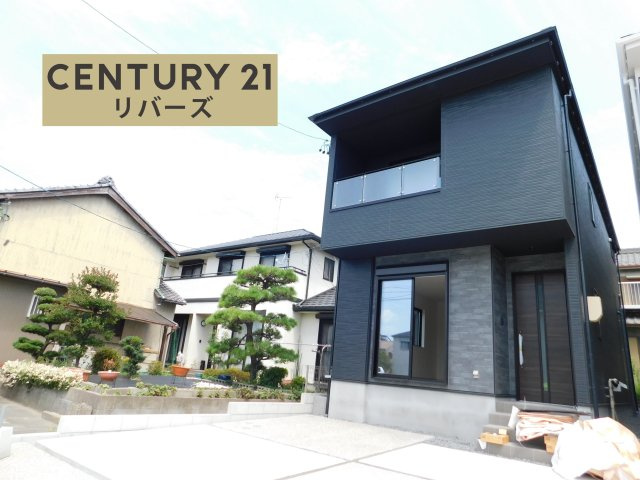 名古屋市港区港北町３丁目の新築一戸建の外観|☆１号棟☆　　いつでも見学できます♪（お問合せ当日、平日、水曜、夜間でもＯＫ）　南向き！　敷地４１．５４坪！　駐車最大４台可！　収納＋カウンター付きリビング２０．６帖♪　小・中学校徒歩３分！
