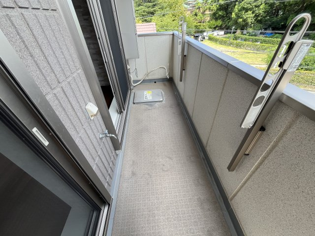 グランエイト甲子園戸崎のバルコニー