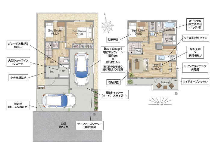 藤沢市羽鳥２丁目　新築戸建　全３棟