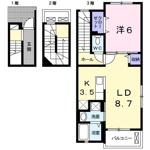 ブリスタの間取り