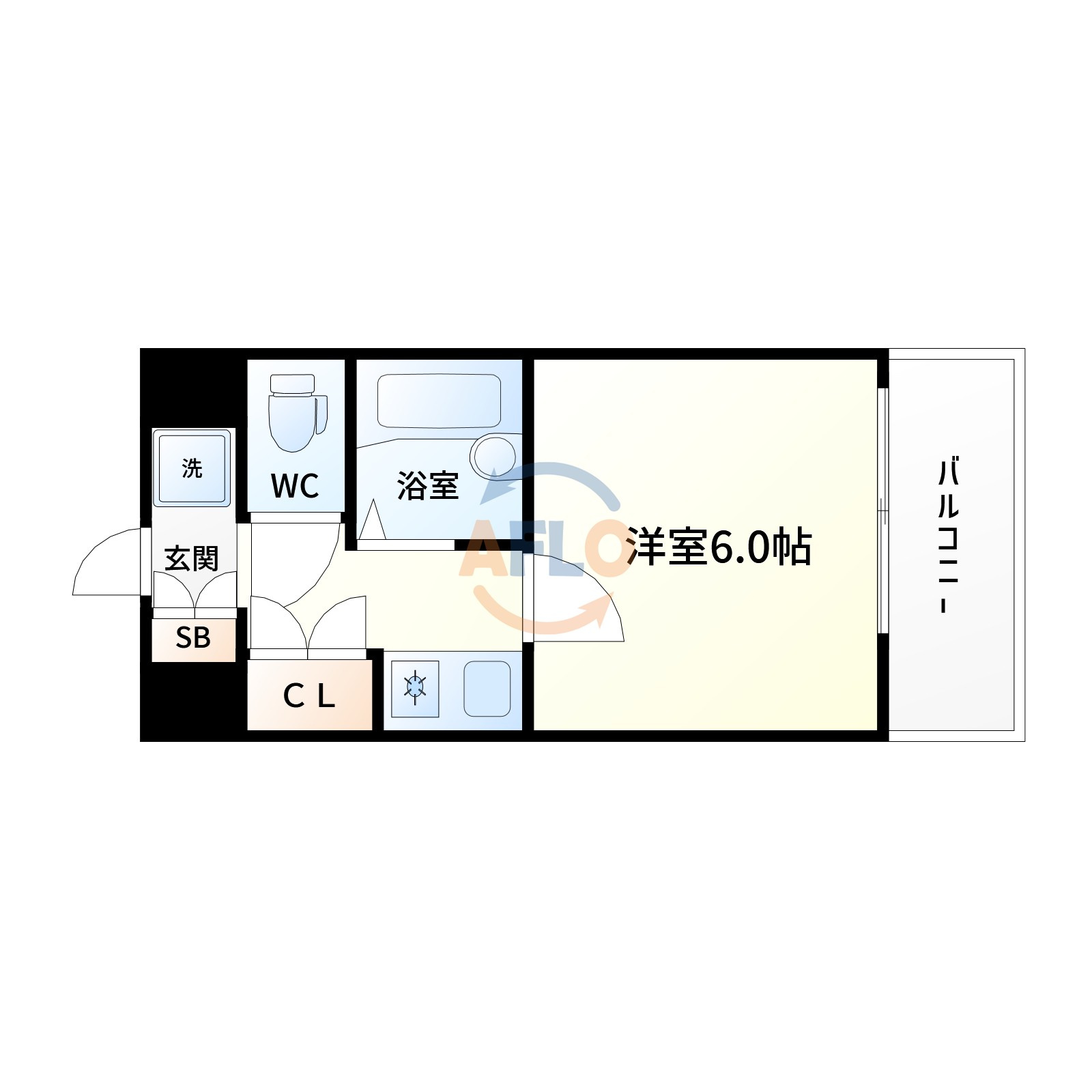 ラレジダンスド江坂の間取り|間取り