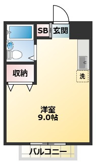 【間取り】 | カメリア祐天寺