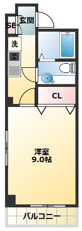 【間取り】 | ライヴス森下スタジオ