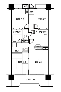 【間取り】 | シャンボール志木