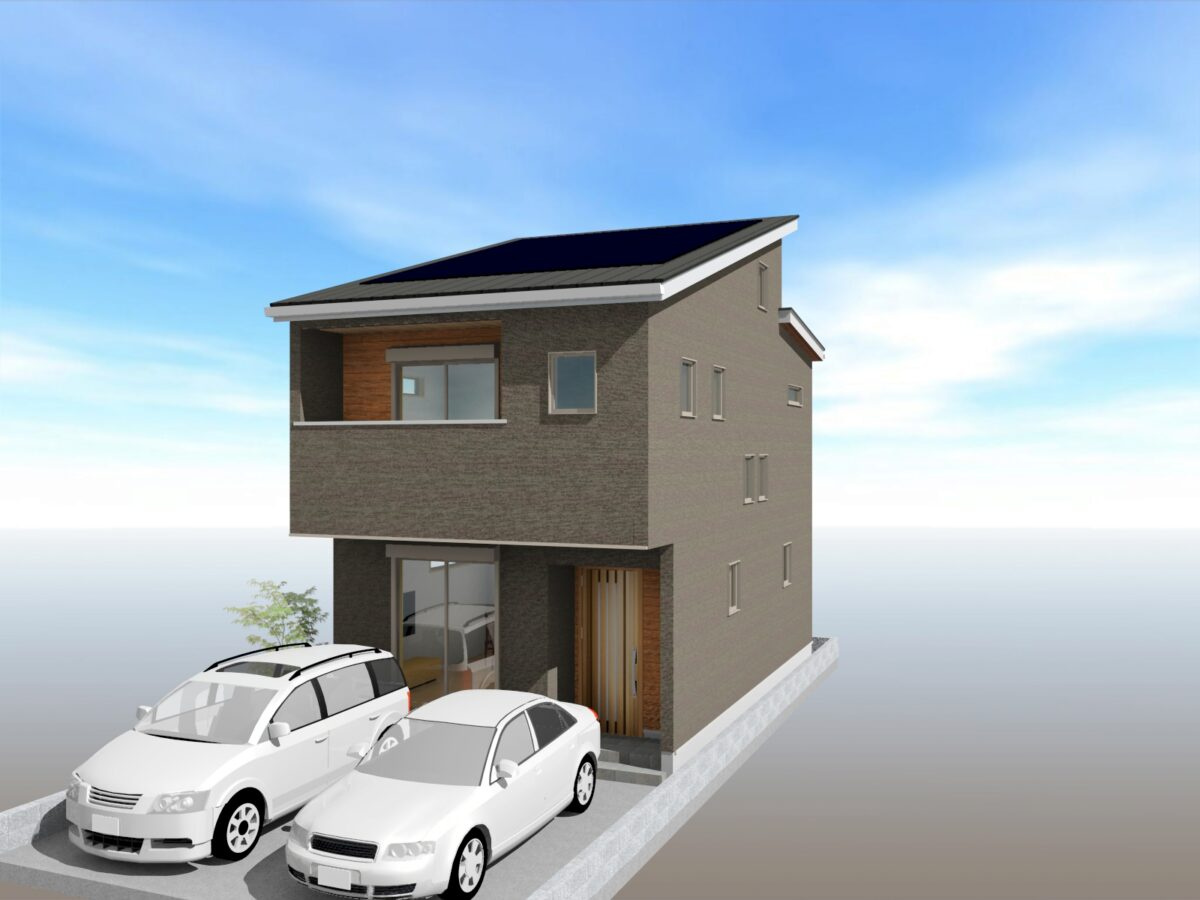 「乾太くん完備」高知市百石町2丁目(4号地)　新築一戸建て