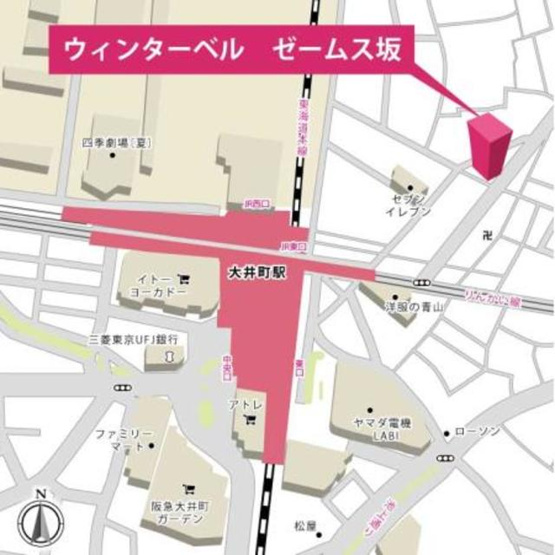 【地図】 | ウィンターベル　ゼームス坂