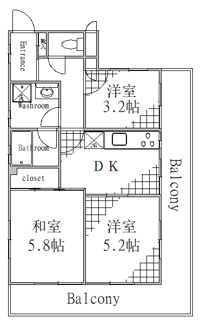 【間取り】 | ユーコート住吉