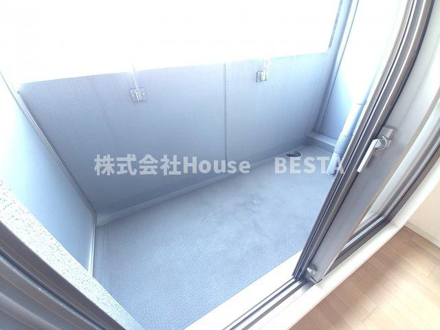 グレンパーク兵庫駅前のバルコニー