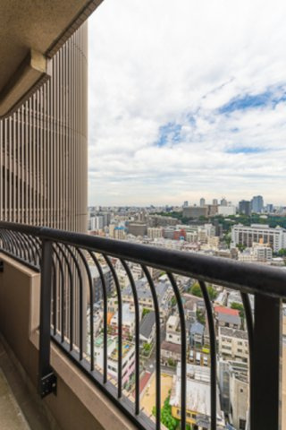 センテニアルタワーのバルコニー|※写真は同タイプ住戸です。