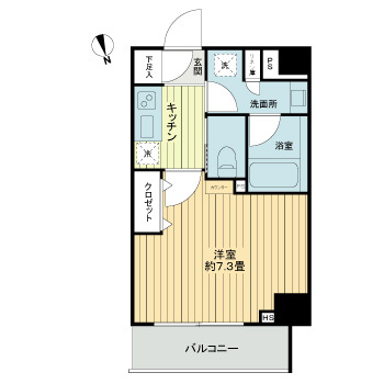 【間取り】 | フレシア中目黒