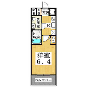 LUMINOUS桜川(旧:アーバンパーク難波)の間取り