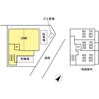 【区画図】 | Berte Soya KHK(ベルテソヤケーエイチケー）
