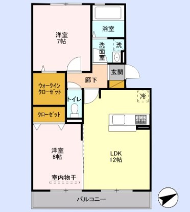 Ｔ･Ｓ ｂｕｉｌ　Ⅲの間取り
