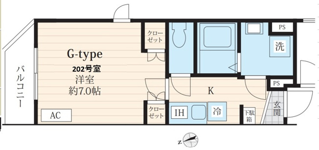【間取り】 | フォセット池田山