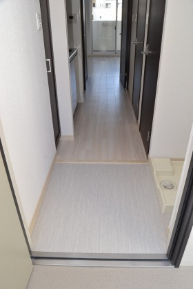 スプランディッド難波Ⅱの玄関