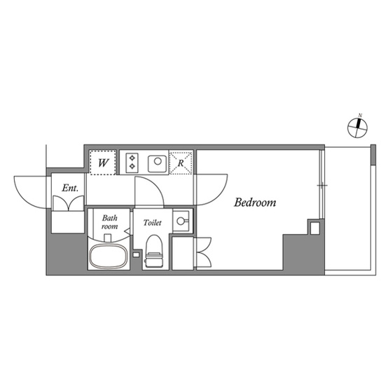【間取り】 | ＧＲＡＮ　ＰＡＳＥＯ目黒