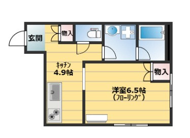 コーポ髙橋の間取り