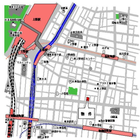 【地図】 | パークキューブ上野