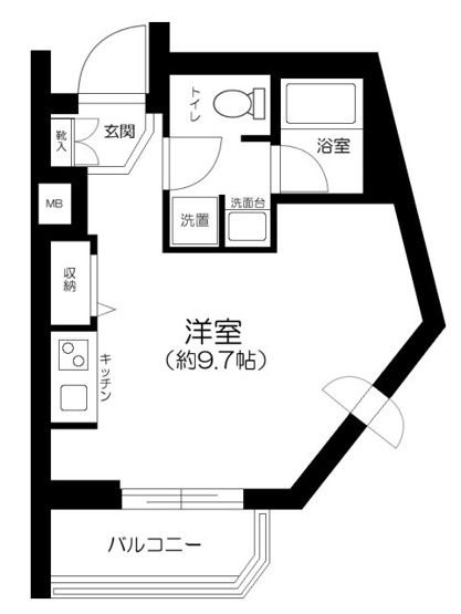 【間取り】 | ＧＥＮＯＶＩＡ東向島Ⅲｓｋｙｇａｒｄｅｎ