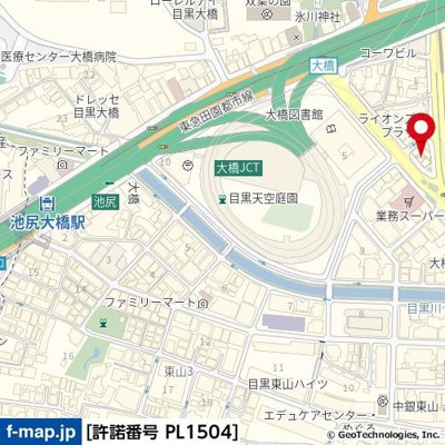 【地図】 | ＯＬＩＯ池尻大橋