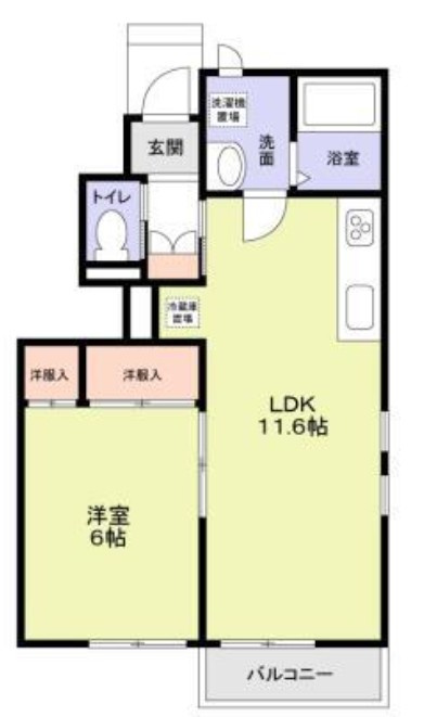 エストソレーユ津田沼の間取り