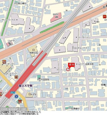 【地図】 | ユースフル都立大