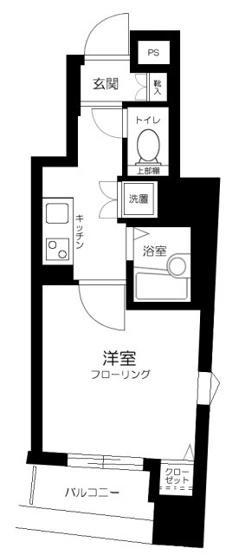 【間取り】 | スカイコートヌーベル入谷