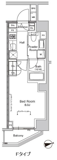 【間取り】 | プラウドフラット門前仲町Ⅴ | ★間取り★
