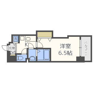 Luxe難波西Ⅰの間取り