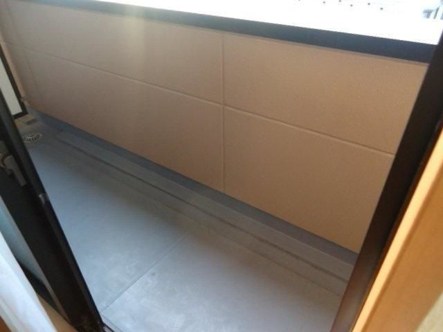 コスモシティのバルコニー