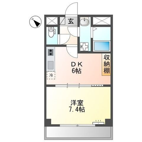 コスモシティの間取り