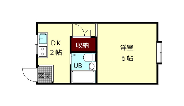小瀬マンションの間取り