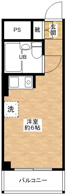トーシンコーポ栄の間取り