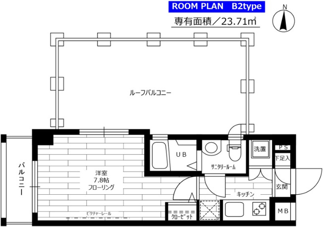 【間取り】 | ステージファースト多摩川アジールコート
