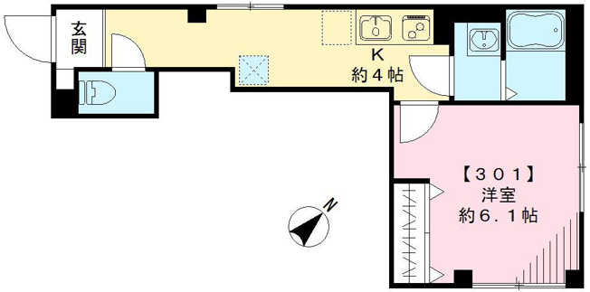【間取り】 | ビューノ巣鴨