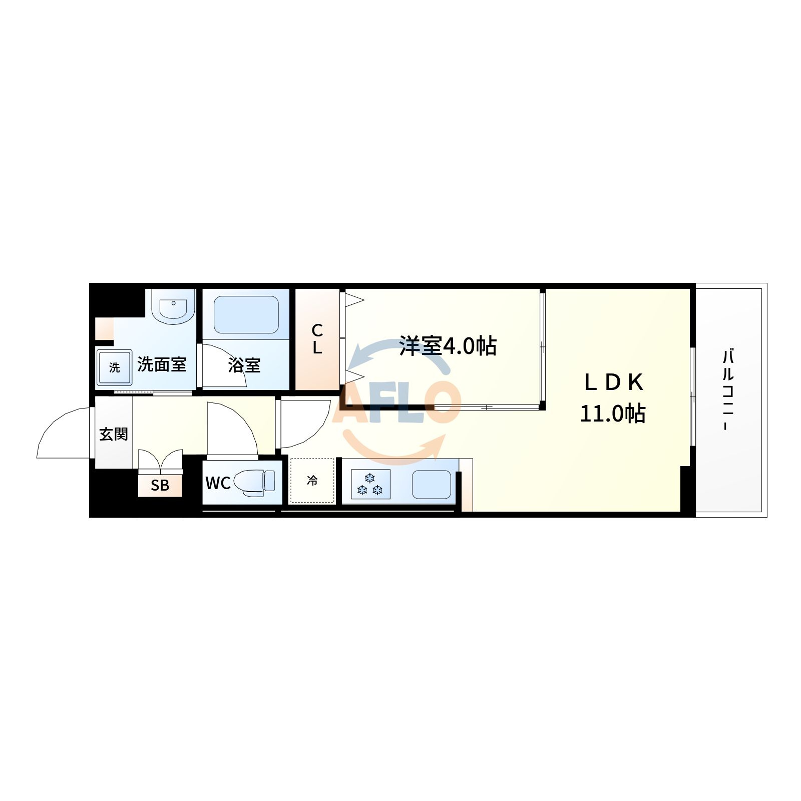 江坂 和の間取り|江坂 和　間取り